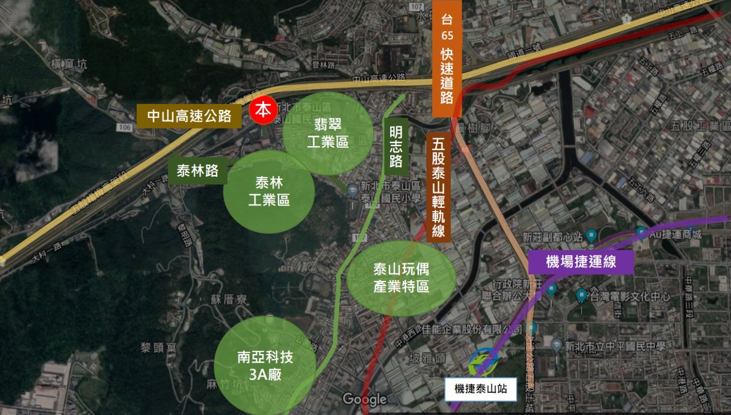 中山源品區域優勢圖